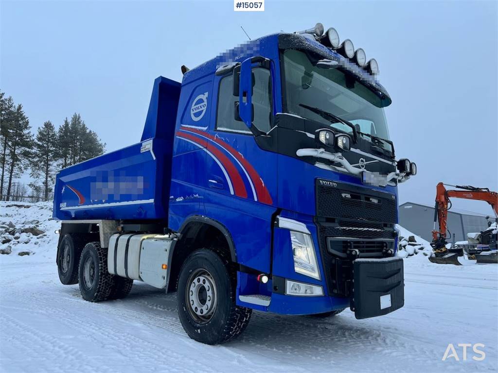 Volvo FH540 6x4 plow rigged tipper WATCH VIDEO