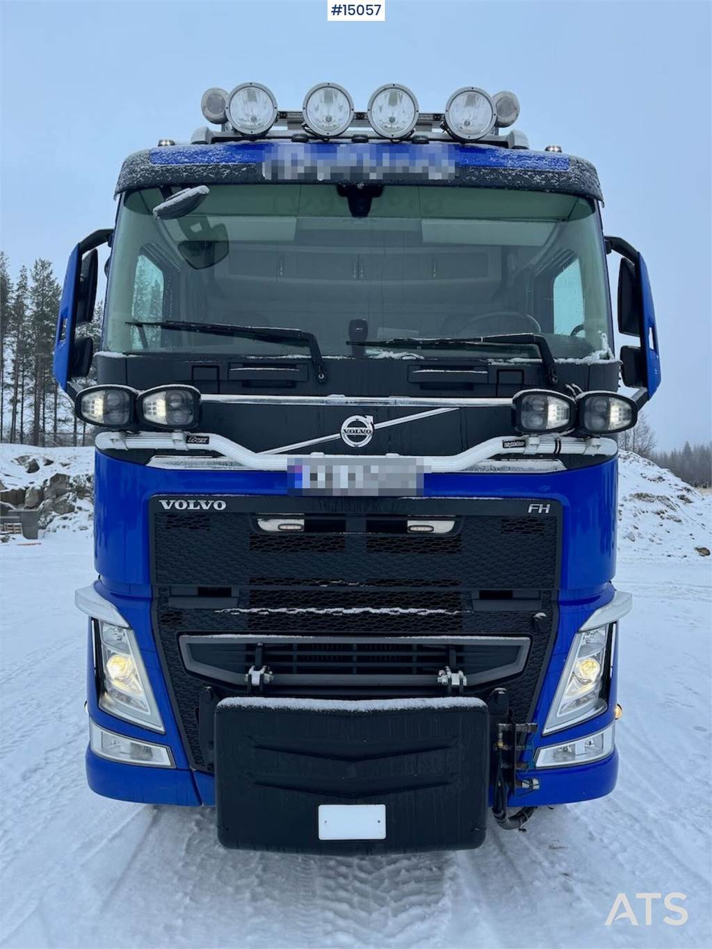 Volvo FH540 6x4 plow rigged tipper WATCH VIDEO