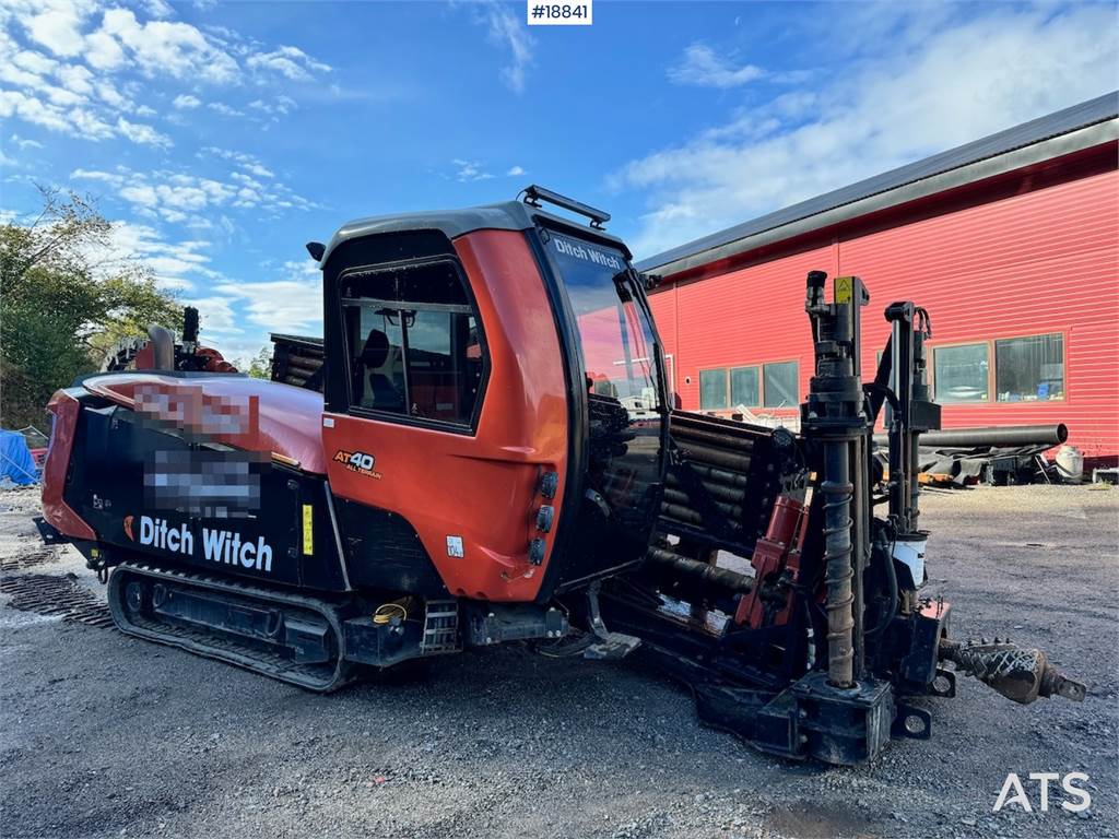 Ditch Witch AT40 Borerigg m/ Mye utstyr. 2014 Volvo Skapbil m/