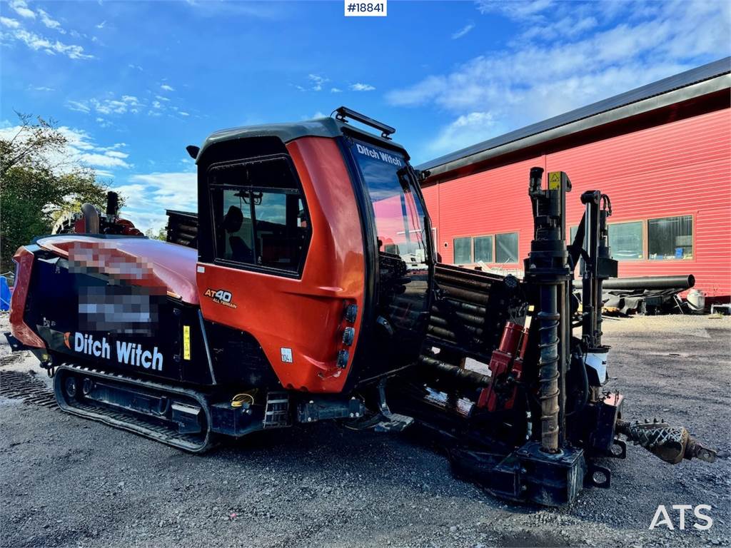 Ditch Witch AT40 Borerigg m/ Mye utstyr. 2014 Volvo Skapbil m/