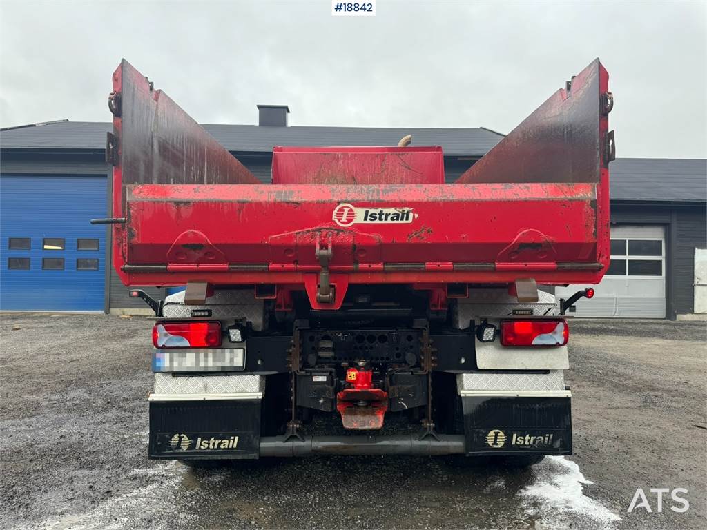 MAN TGX 26.560 6x4 plow rigged tipper WATCH VIDEO