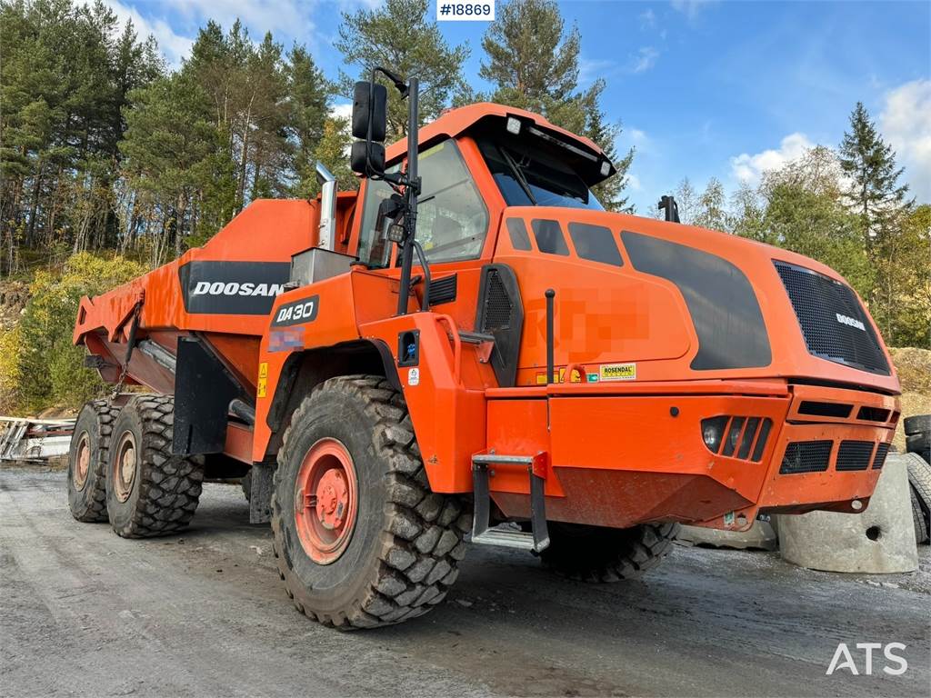 Doosan DA30 Dump Truck