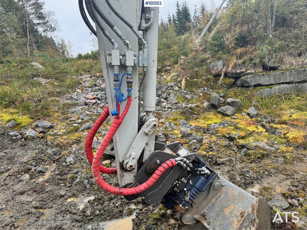 Takeuchi TB235-2 Mini excavator w/ Rototilt and 3 buckets.