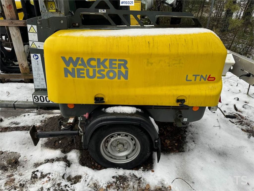 Wacker Neuson LTN6 light tower WATCH VIDEO