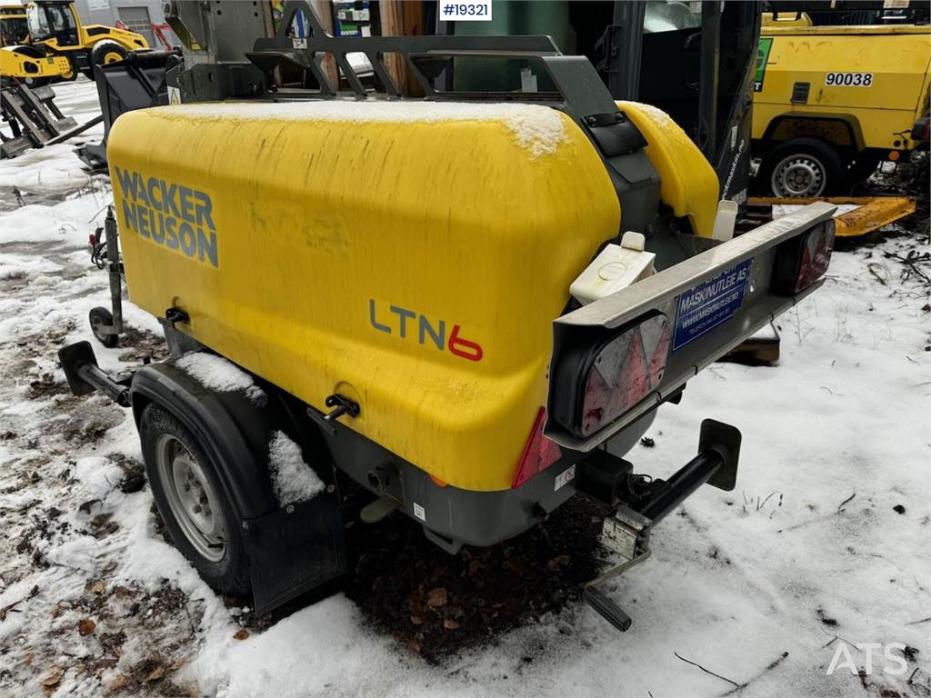 Wacker Neuson LTN6 light tower WATCH VIDEO