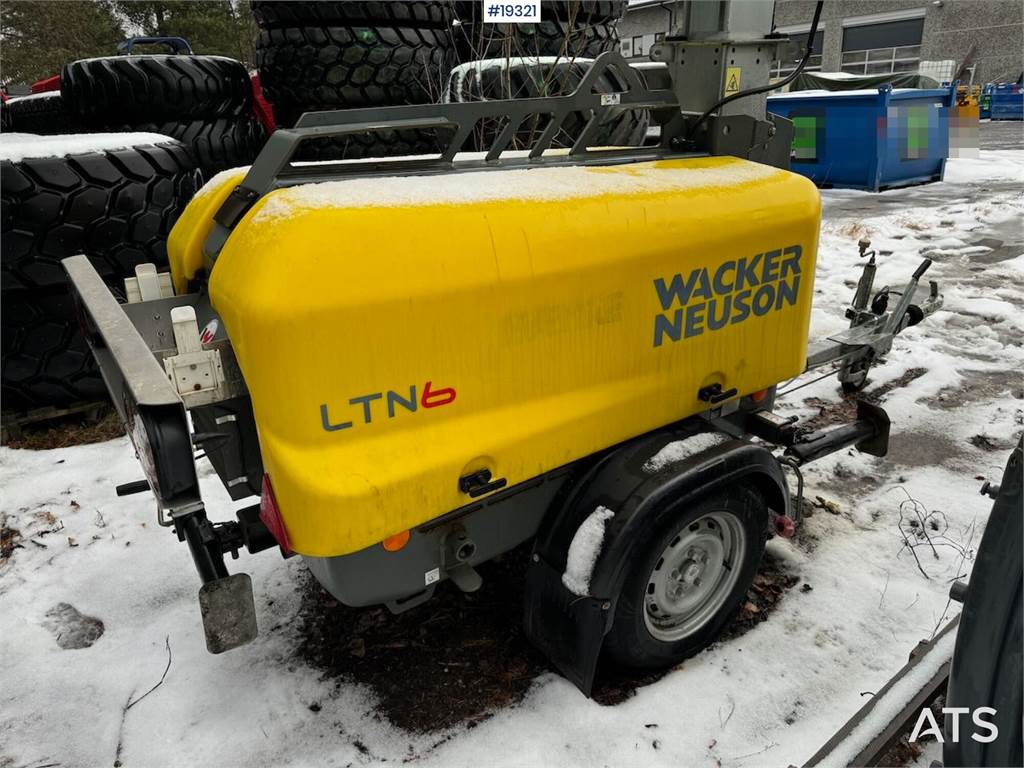 Wacker Neuson LTN6 light tower WATCH VIDEO