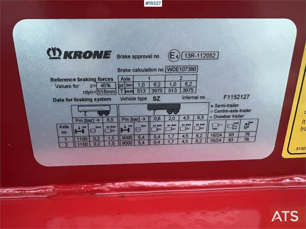 Krone Containerchassis