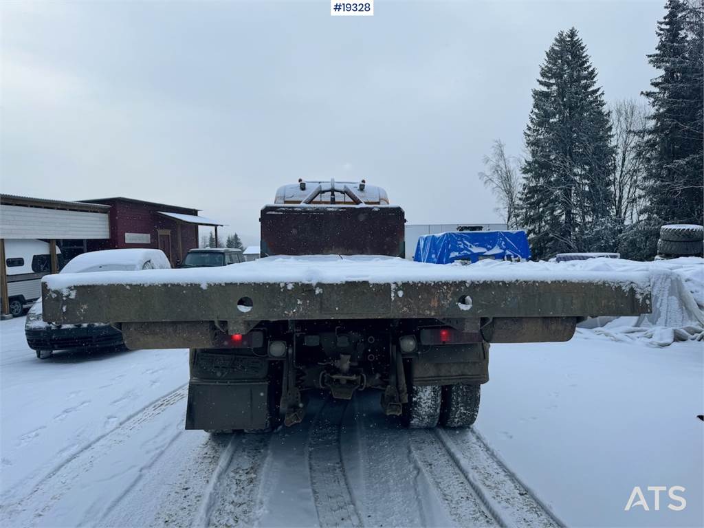 Scania 124G Hook truck w/ Container, Box and Flake.