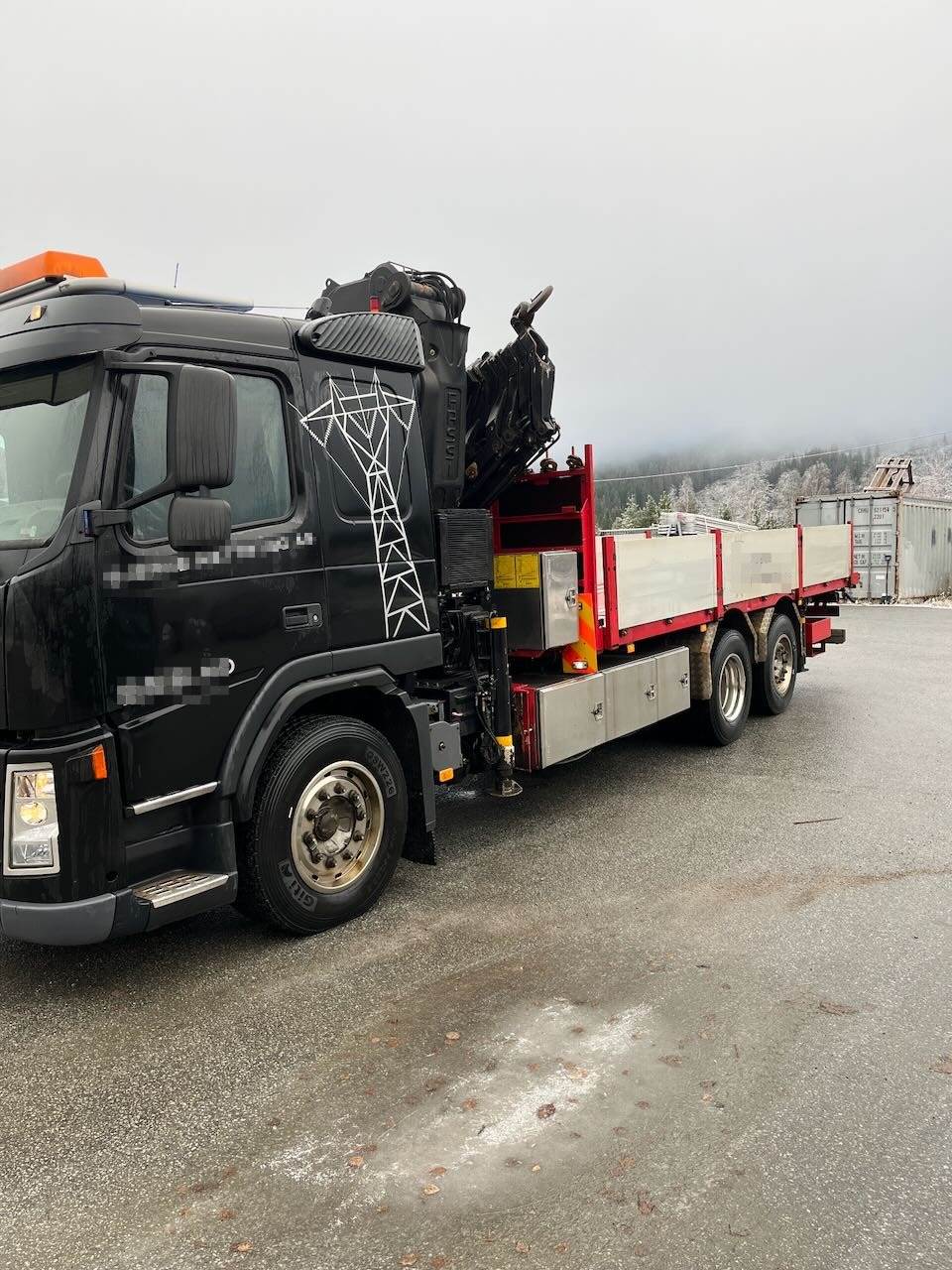 Volvo FM 440 crane truck w/ 41 t/m fassi crane