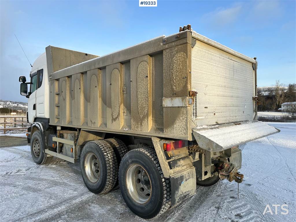 Scania R480 6x4 tandem plow rigged tipper truck w/ only 1