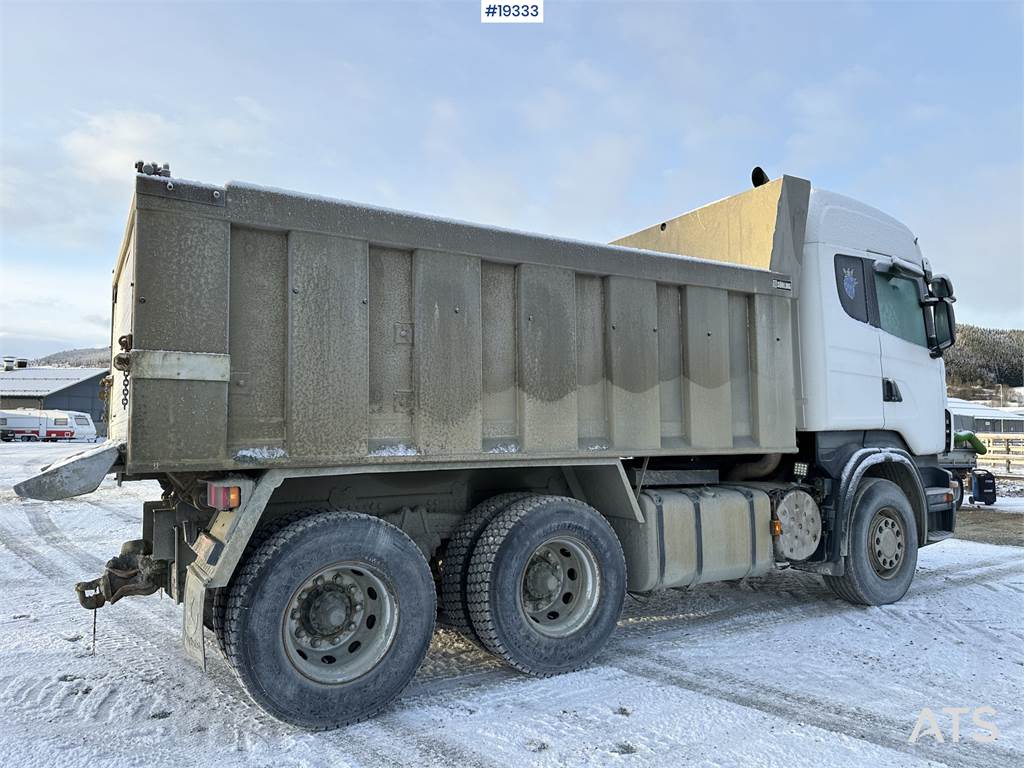 Scania R480 6x4 tandem plow rigged tipper truck w/ only 1