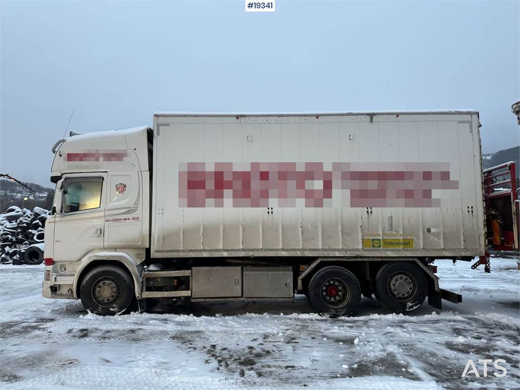 Scania R580 6x2 wood chip truck WATCH VIDEO