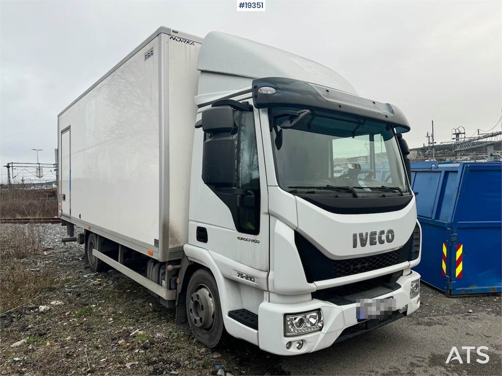 Iveco 75E Van. 15 pallets. 86,000 km! WATCH VIDEO