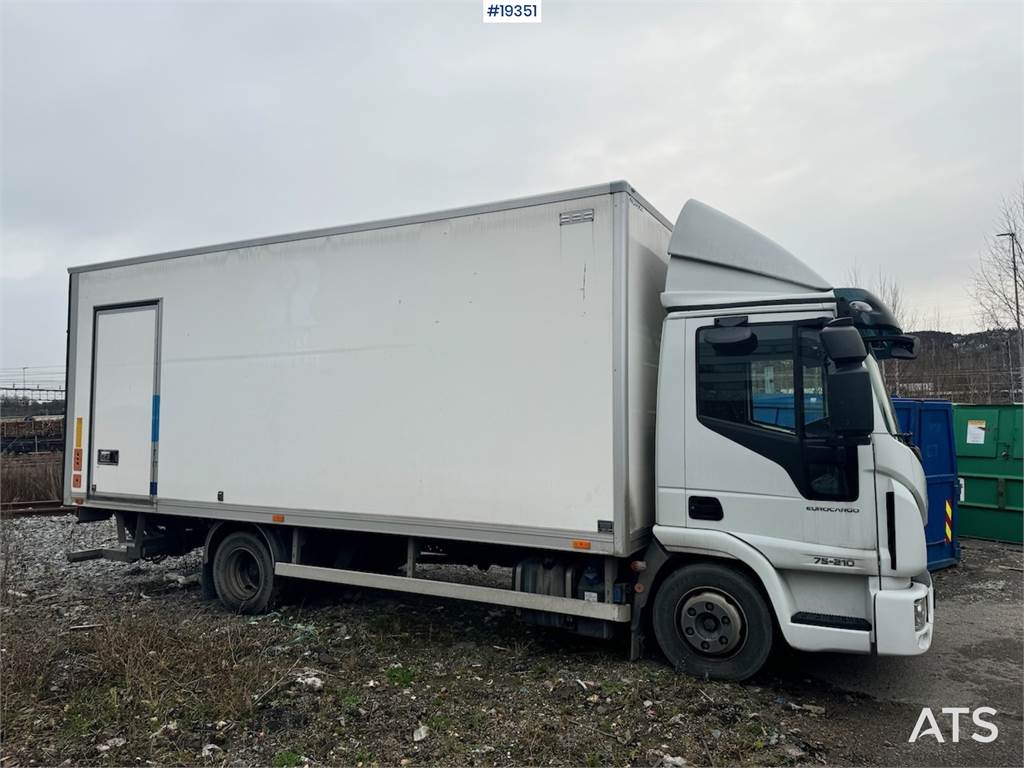 Iveco 75E Van. 15 pallets. 86,000 km! WATCH VIDEO