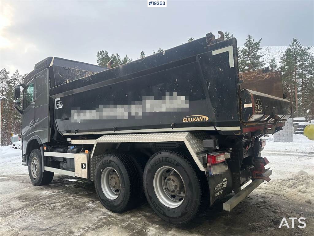 Volvo FH 540 6x4 tipper truck w/ 2011 Nor-Slep triple tr