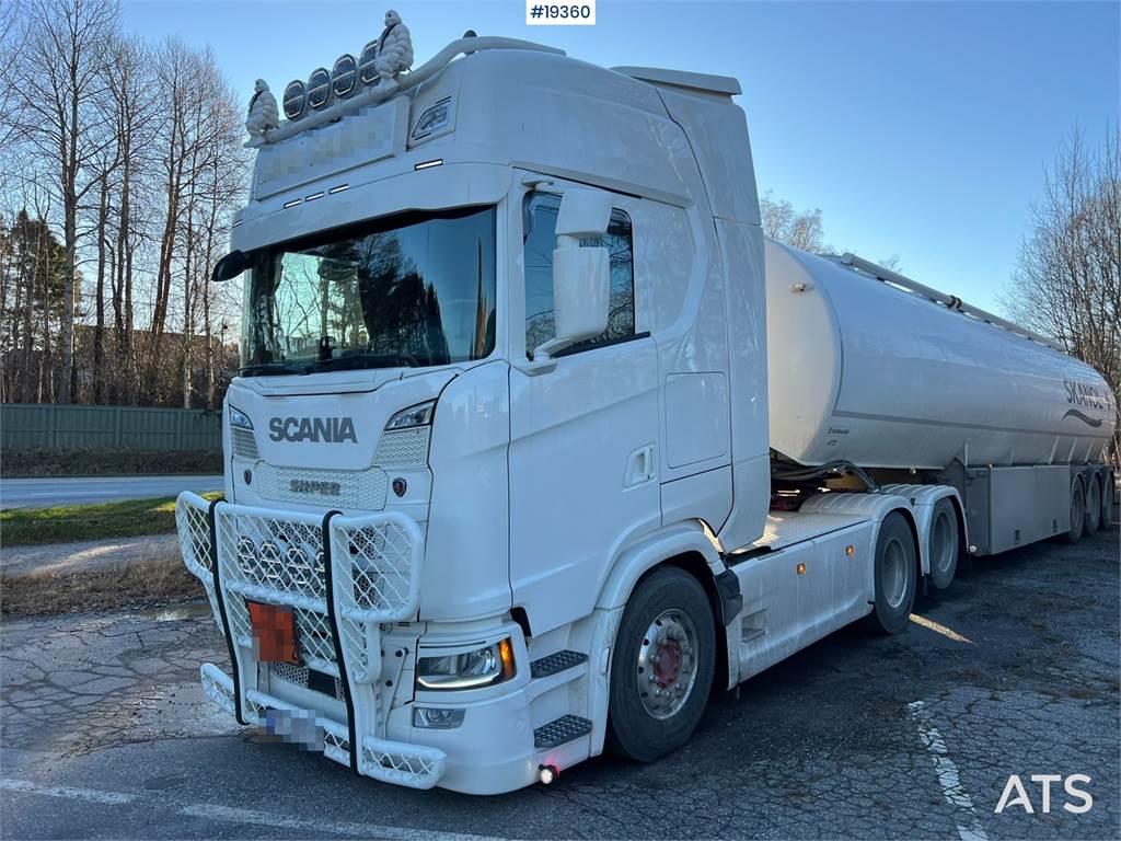 Scania S560 6x2 w/ ADR approval and hydraulics WATCH VIDE