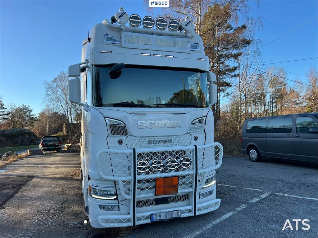 Scania S560 6x2 w/ ADR approval and hydraulics WATCH VIDE