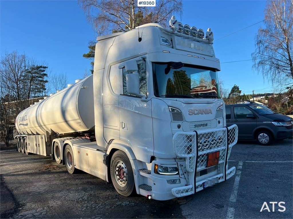 Scania S560 6x2 w/ ADR approval and hydraulics WATCH VIDE