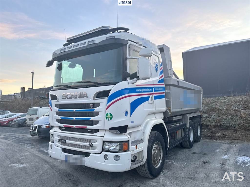 Scania R580 6x4 Tipper. Euro 6.