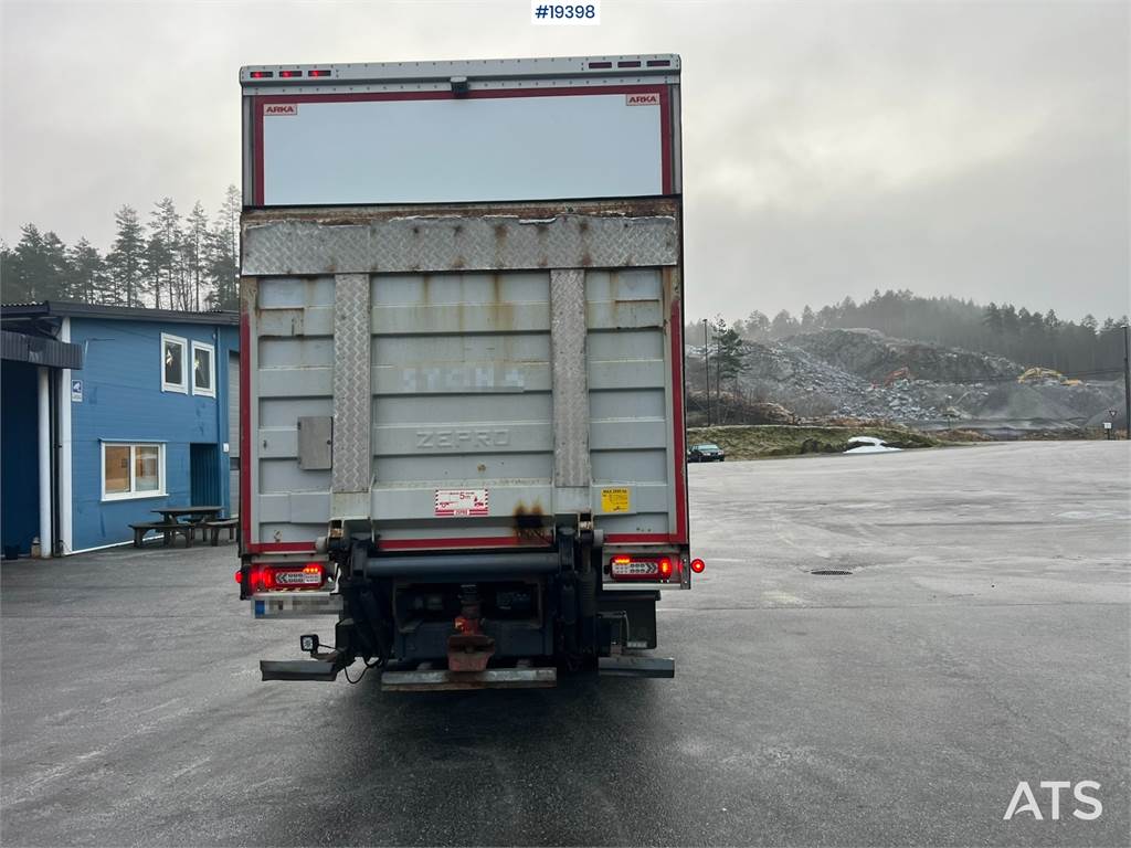 Volvo FM box truck w/ refrigerator/freezer unit