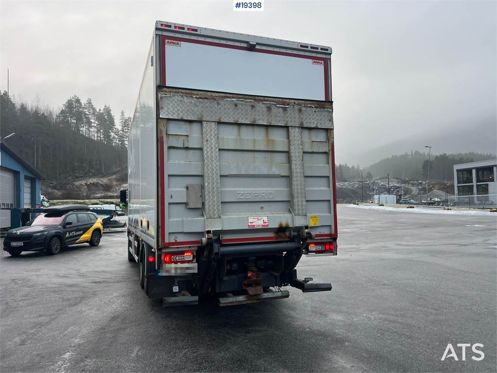 Volvo FM box truck w/ refrigerator/freezer unit