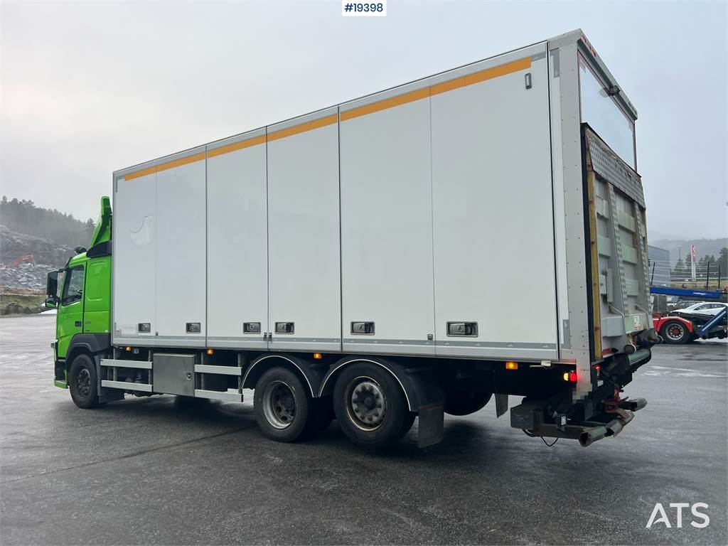 Volvo FM box truck w/ refrigerator/freezer unit