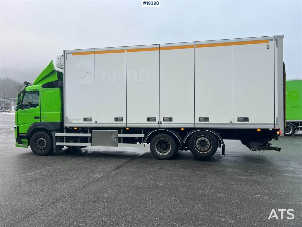 Volvo FM box truck w/ refrigerator/freezer unit