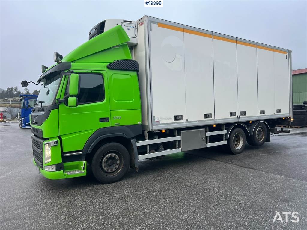 Volvo FM box truck w/ refrigerator/freezer unit