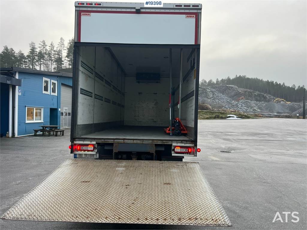 Volvo FM box truck w/ refrigerator/freezer unit