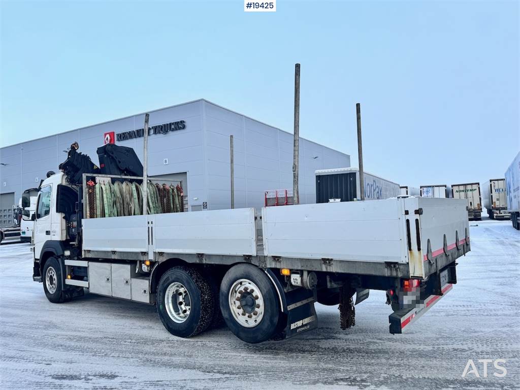 Volvo FM450 6x2 Crane truck w/ 19 t/m HIAB crane.