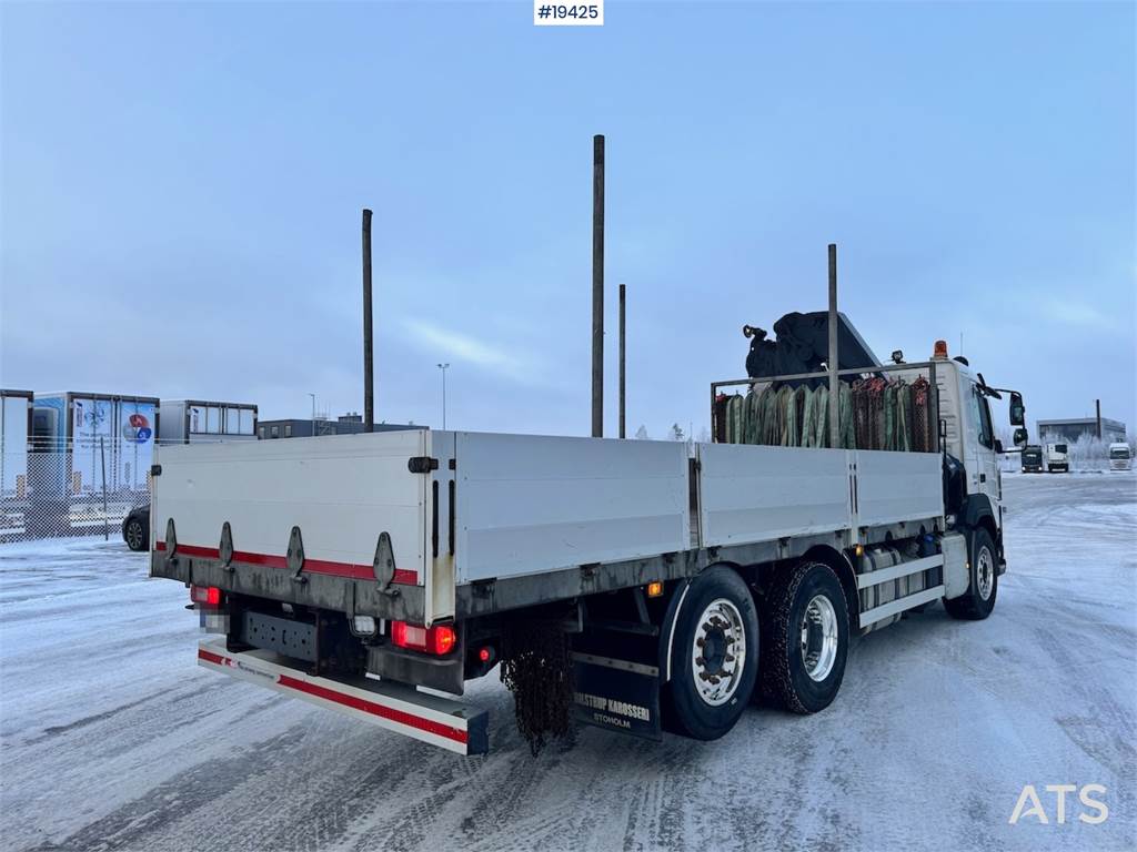 Volvo FM450 6x2 Crane truck w/ 19 t/m HIAB crane.