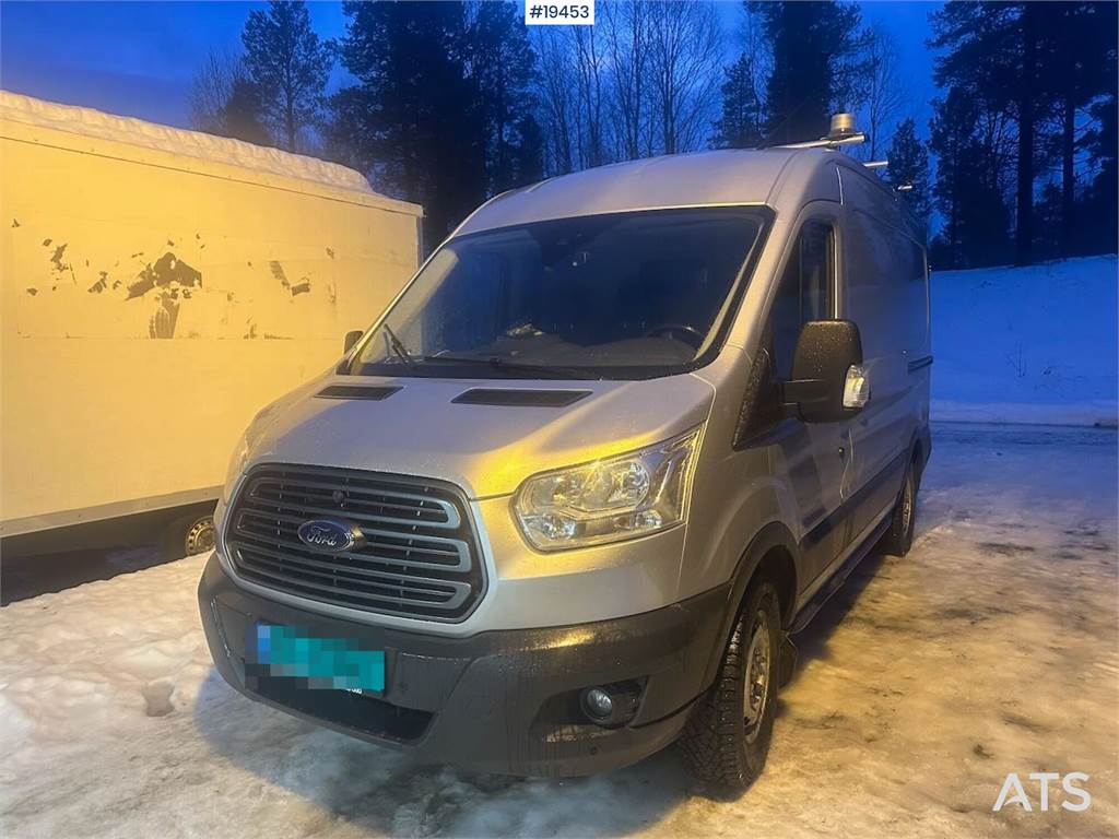 Ford Transit 4x4 van.