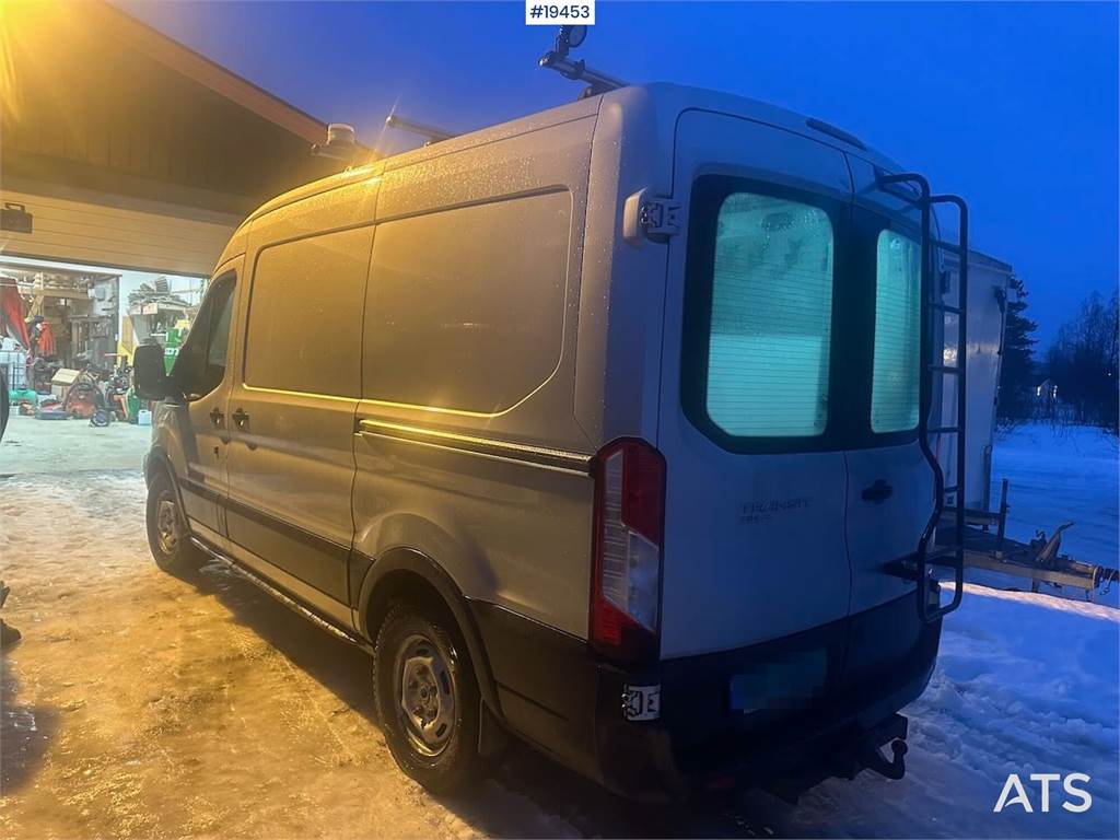 Ford Transit 4x4 van.