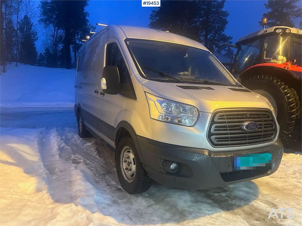 Ford Transit 4x4 van.