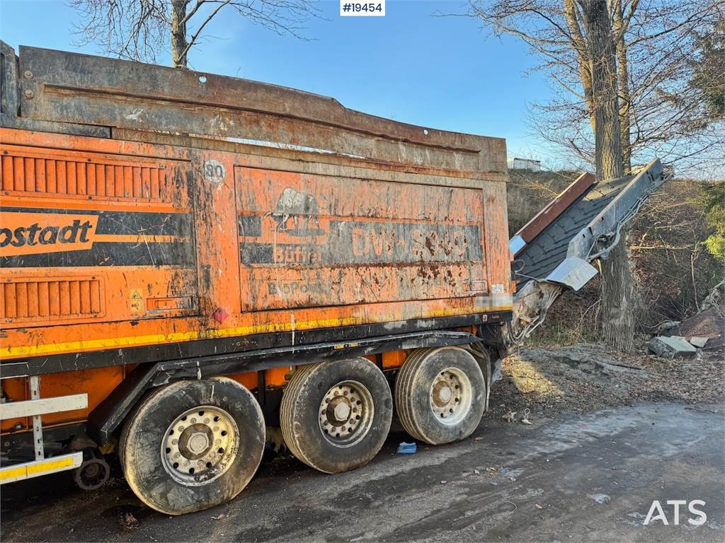 Doppstadt DW3060 Waste shredder w/ Magnetic belt and extra e