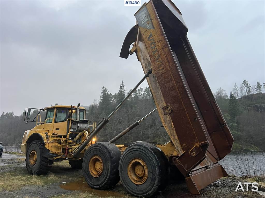 Volvo A35D Dumper w/ black plates WATCH VIDEO