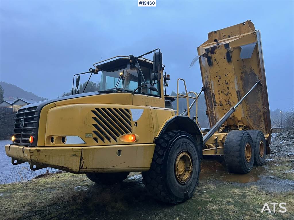 Volvo A35D Dumper w/ black plates WATCH VIDEO