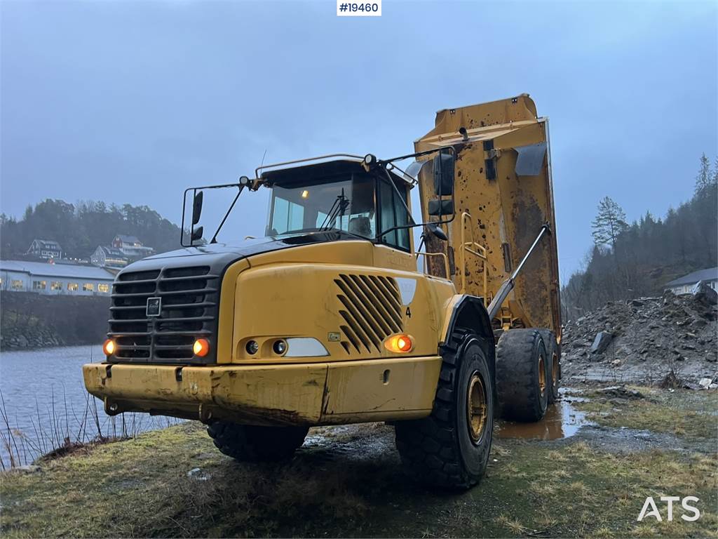 Volvo A35D Dumper w/ black plates WATCH VIDEO