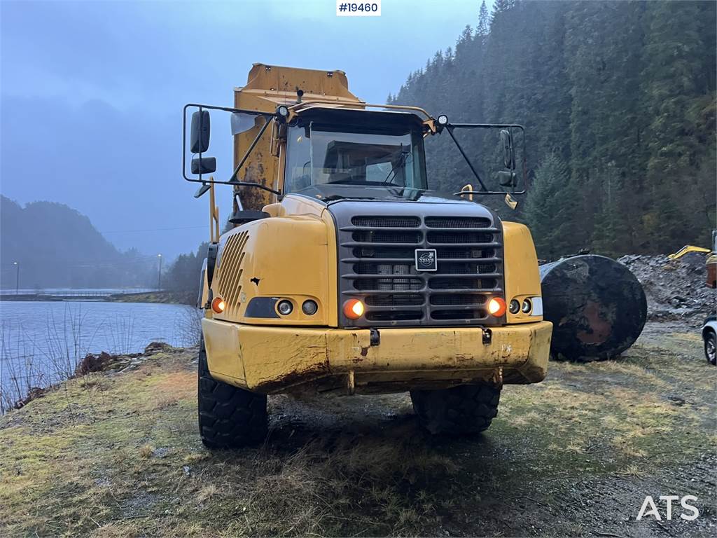 Volvo A35D Dumper w/ black plates WATCH VIDEO