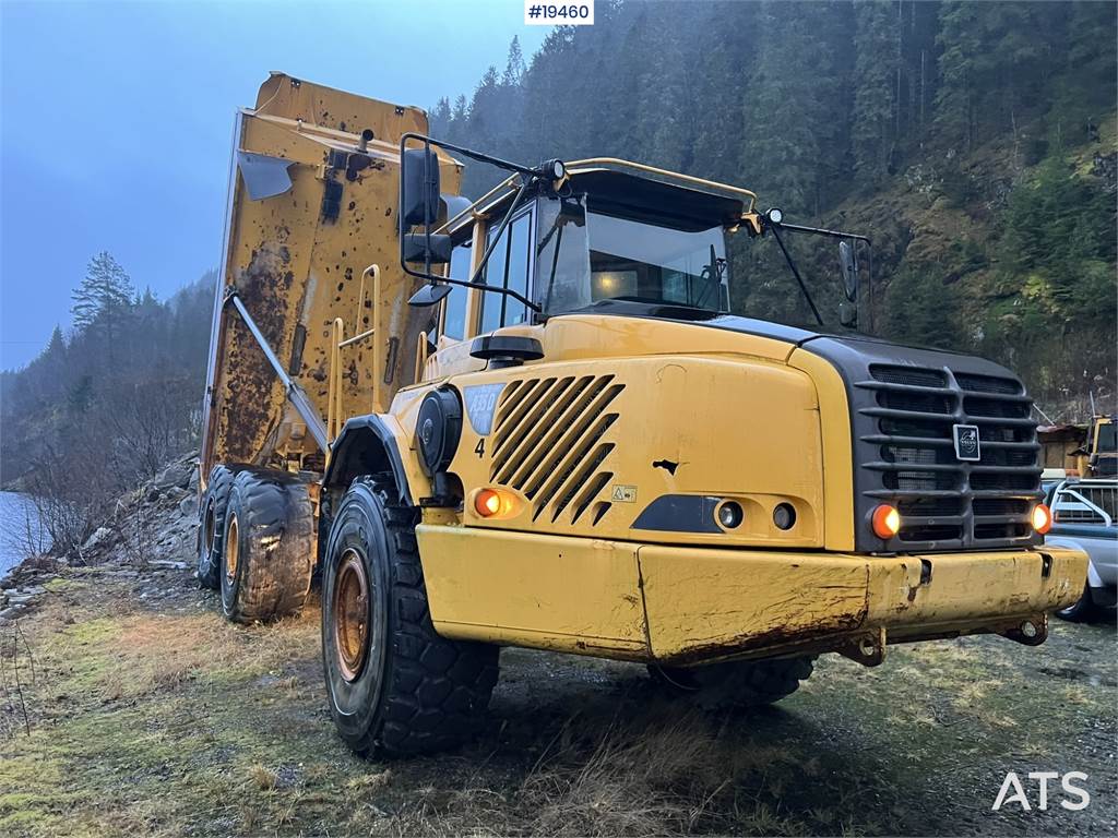 Volvo A35D Dumper w/ black plates WATCH VIDEO