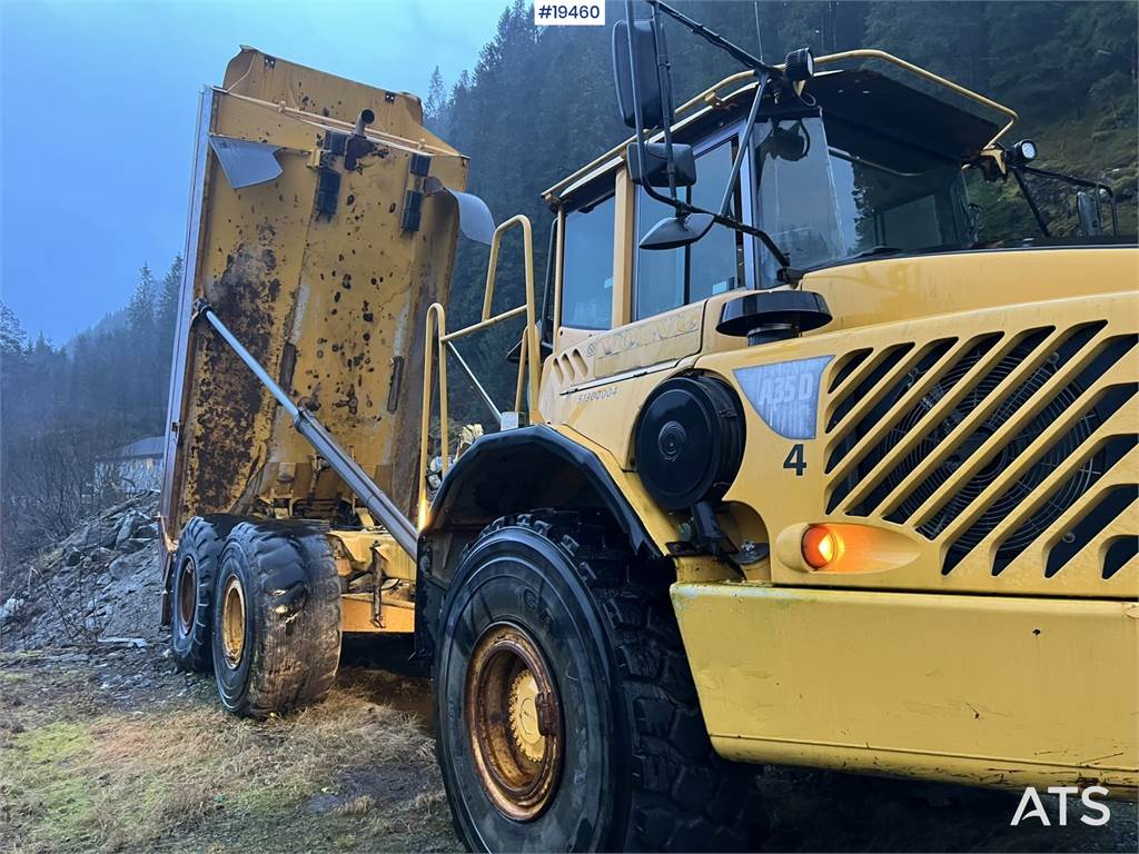 Volvo A35D Dumper w/ black plates WATCH VIDEO