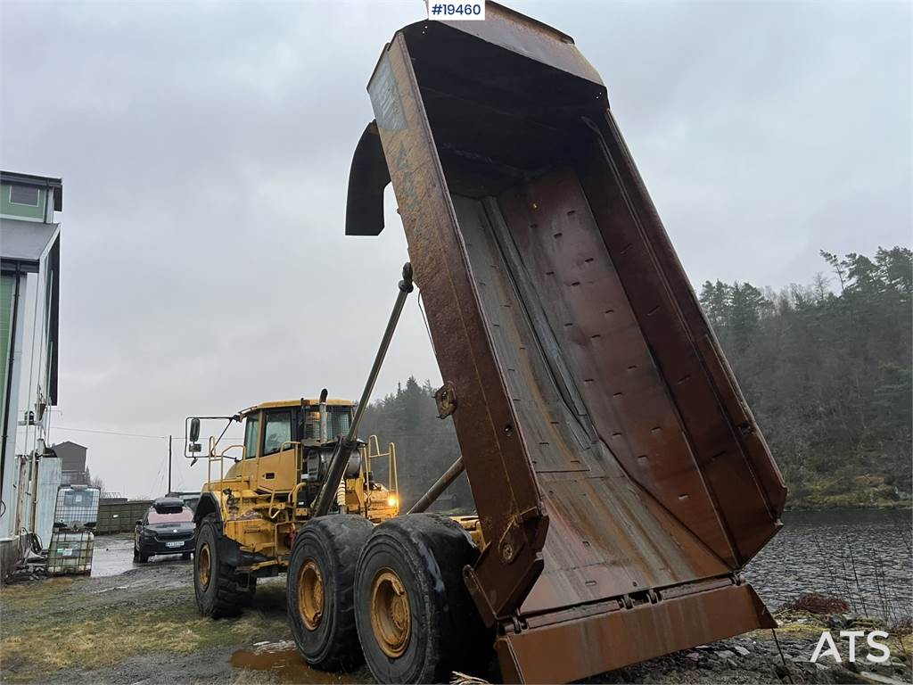 Volvo A35D Dumper w/ black plates WATCH VIDEO