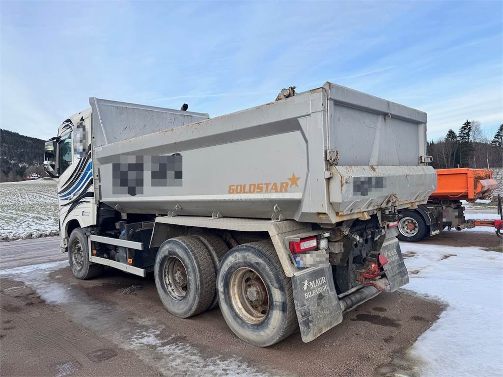 Volvo FH650 6x4 Plow Rigged Tipper Truck.