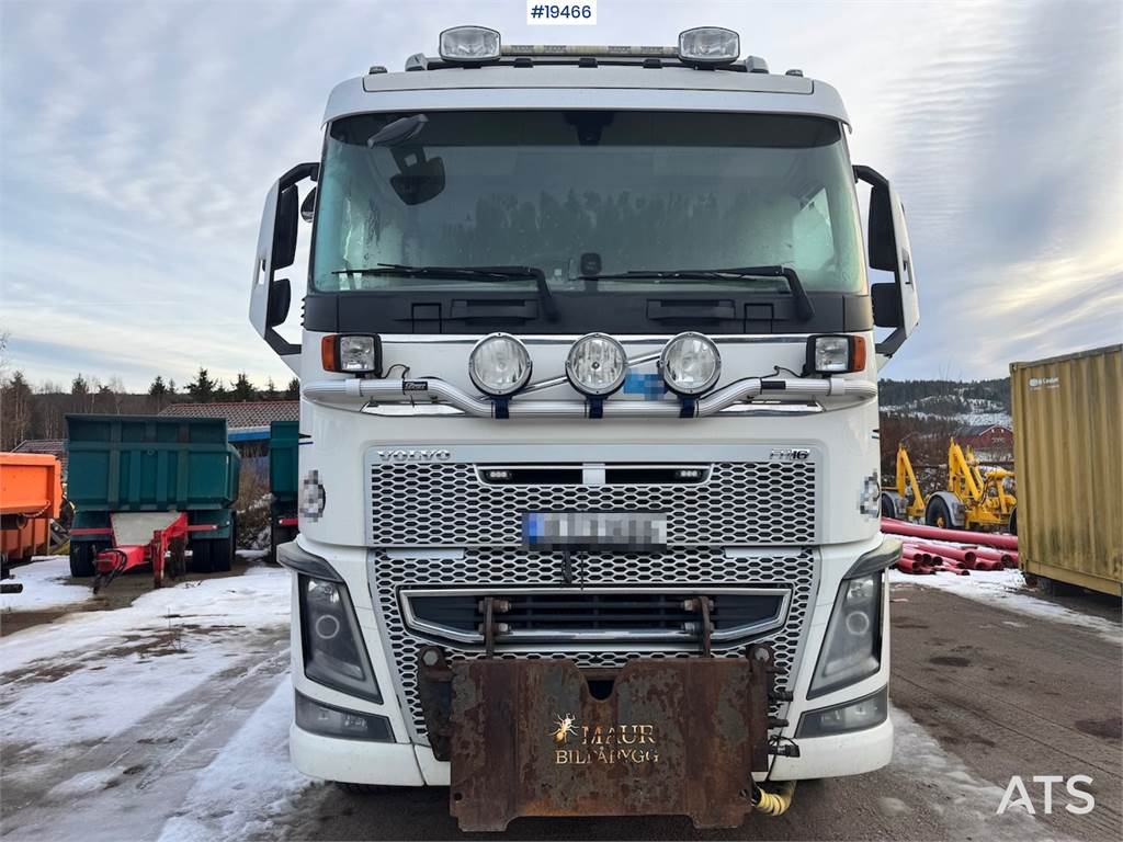 Volvo FH650 6x4 Plow Rigged Tipper Truck.