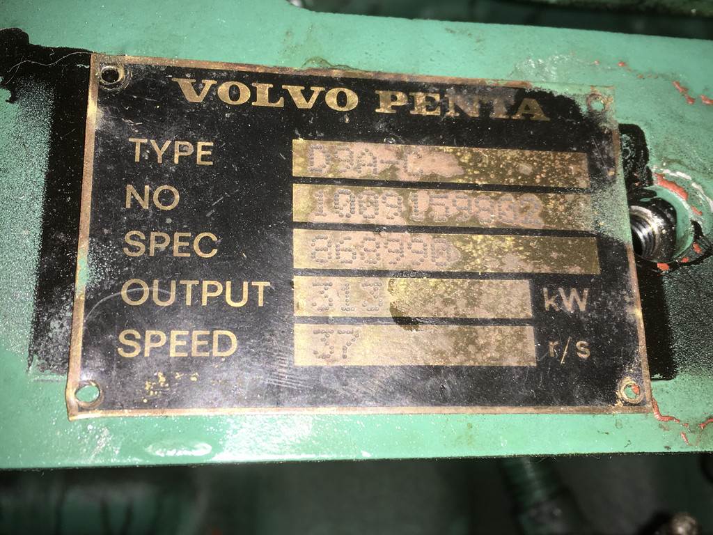 Volvo D9A2C D9-425 USED