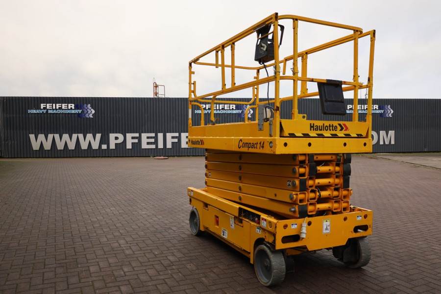 Haulotte Compact 14 Electric, 14m Working Height, 350kg Cap