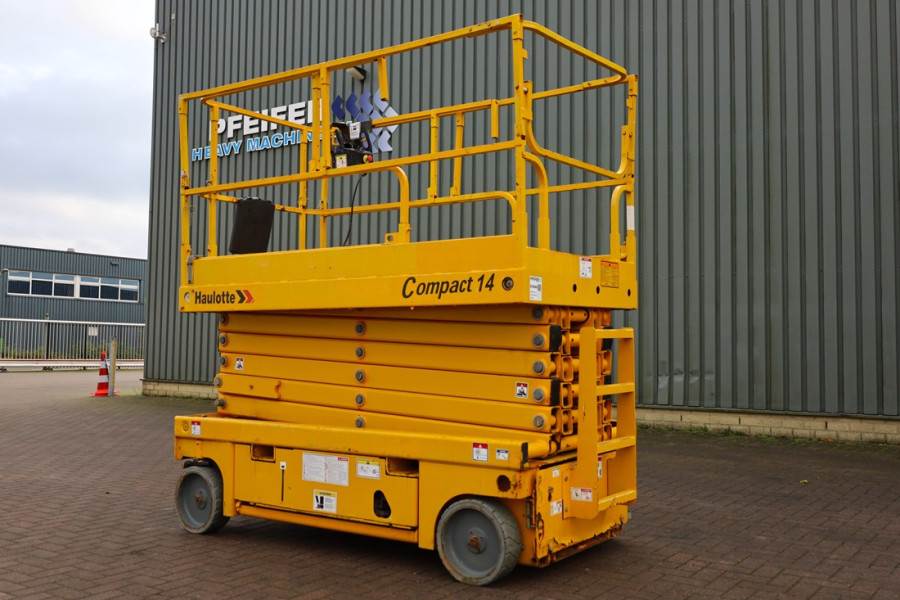 Haulotte Compact 14 Electric, 14m Working Height, 350kg Cap