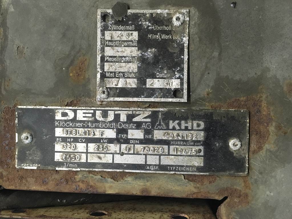 Deutz BF8L413F USED