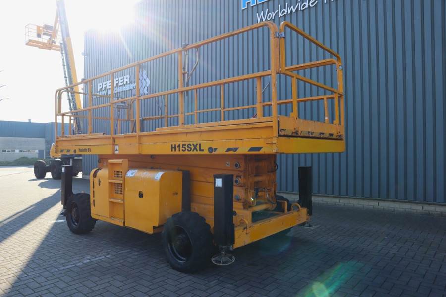 Haulotte H15SXL Diesel, 4x4 Drive, 15m Working Height, 500k