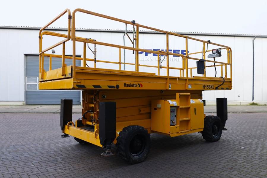 Haulotte H15SXL Diesel, 4x4 Drive, 15m Working Height, 500k